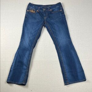 Seven7 Dark Blue Bootcut Jeans 
Size: 10